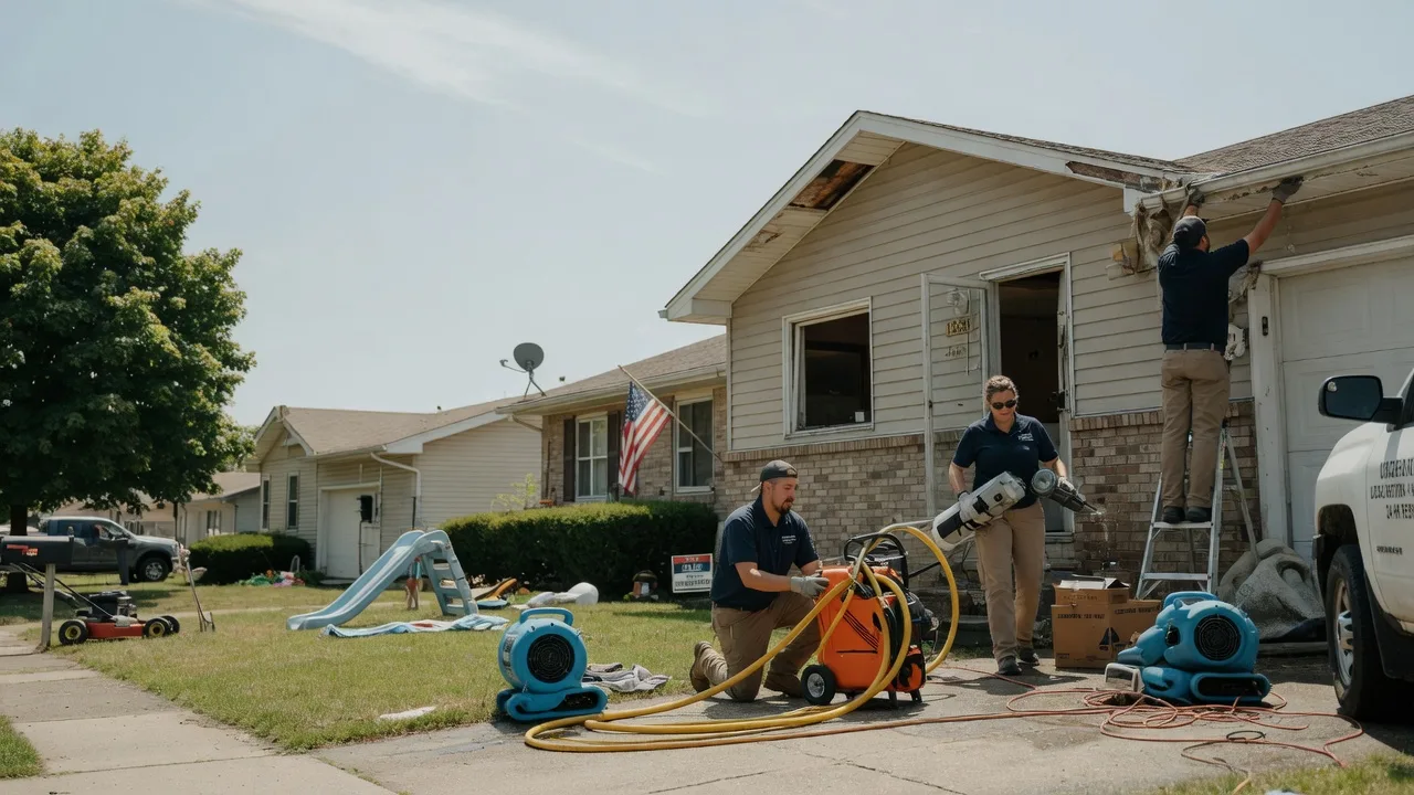 Water Damage Restoration in Briggs, TX near me